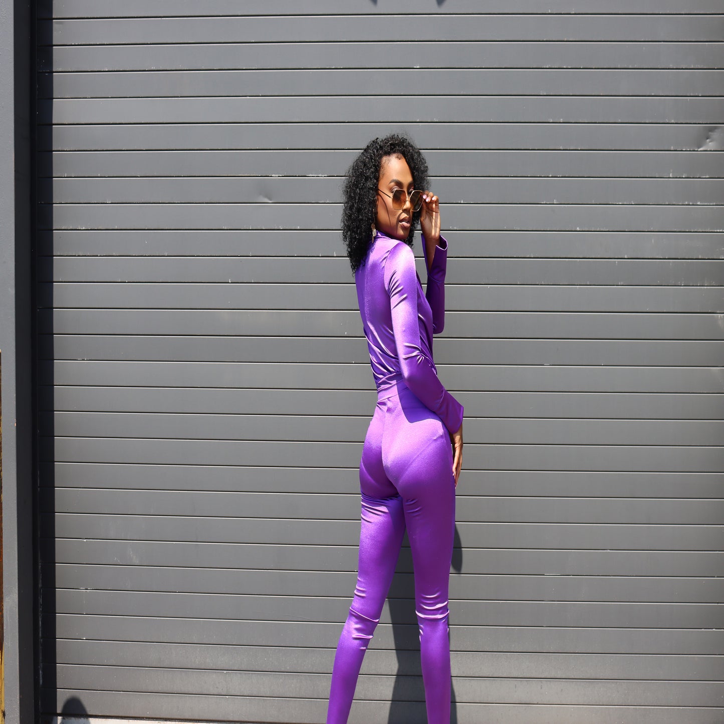 Purple Pant Set